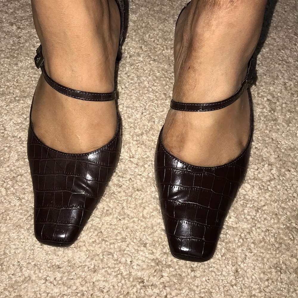 Life Stride Snake Print Mules